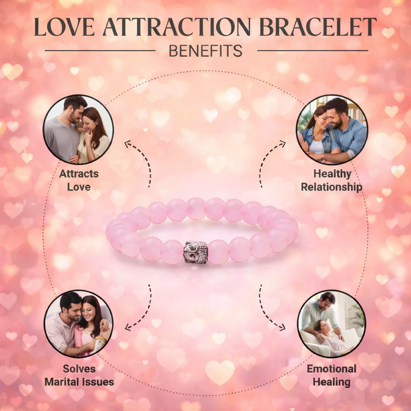 Rose Quartz - Love Attraction Bracelet