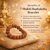 7 Mukhi Rudraksha Bracelet