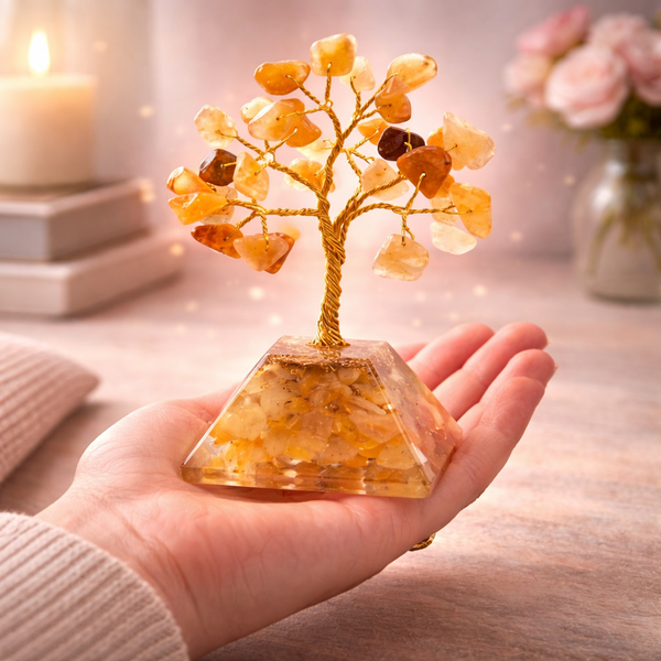 Yellow Aventurine Crystal Tree
