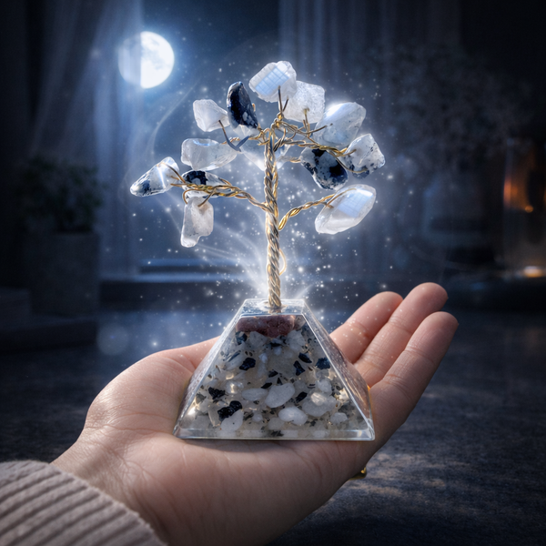 Moonstone Crystal Tree