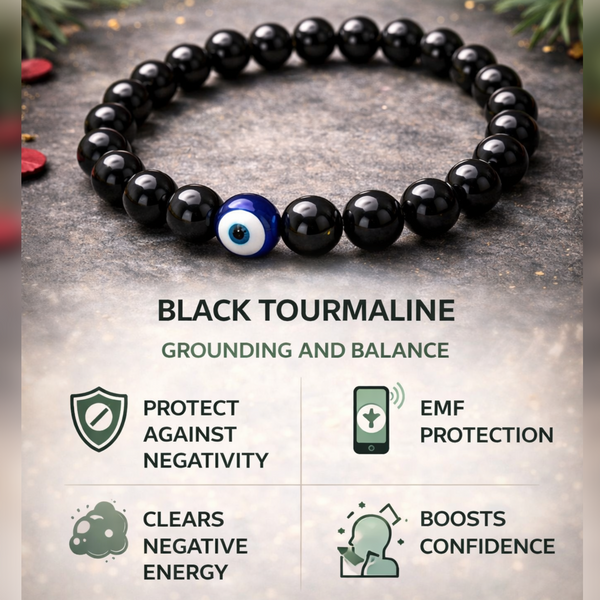 THE SUPER BALANCED COMBO - MONEY MAGNET+NO NAZAR EVIL EYE with BLACK TOURMALINE