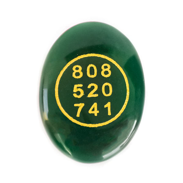 Green Jade Zibu Coin