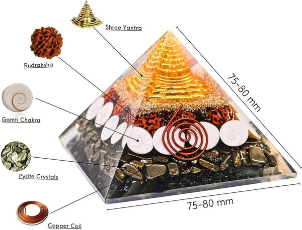 Laxmi Pyrite Pyramid