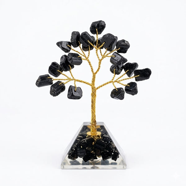 Black Tourmaline Crystal Tree