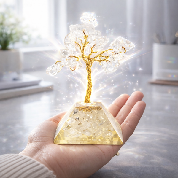 Clear Quartz Crystal Tree