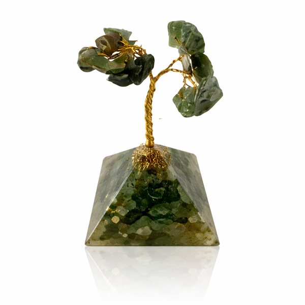 Green Jade Crystal Tree