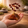 Red Jasper Crystal Tree