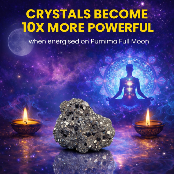 Energised Raw Pyrite Stone - 10x Stronger