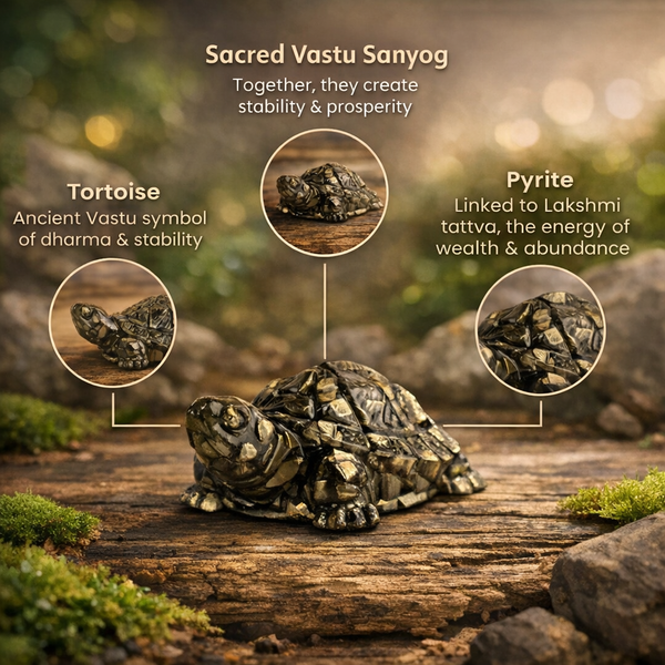Vastu Pyrite Tortoise (Kachhua)