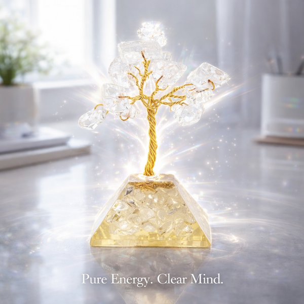 Clear Quartz Crystal Tree
