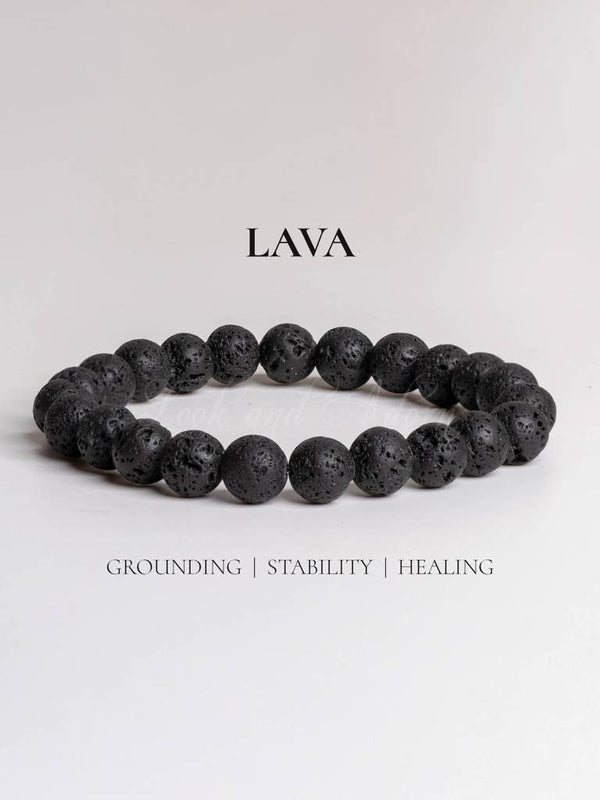 Lava Stone Bracelet
