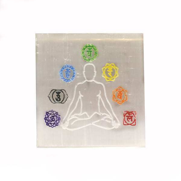 Raw Moroccan Selenite Plate